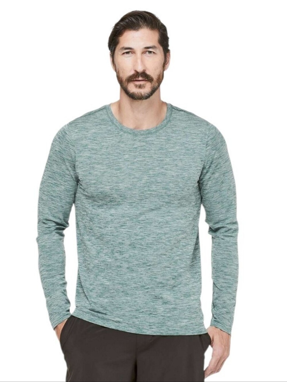 Lululemon Metal Vent Tech Surge Long Sleeve Royal Emerald / White